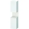 Image de Duravit Collection One Armoires hautes, charnières à gauche, 400x360x1760mm, niche blanc supermatt, QA1346L84180010
