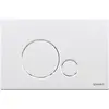 Image de Duravit DuraSystem plaque de déclenchement mécanique pour WC Beta 120, DualFlush, 230x150,5mm, WD5010011000