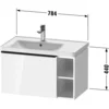Image de Duravit De42580bd550000 Dn Wtu Wh 784x452x440 Az 1 Ei Mr Mt