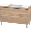 Image de Duravit L-cube C-bonded Ensemble Vertical, 2 Tiroirs, Sans