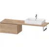 Image de Duravit L-cube Meuble Bas Pour Console, 1 Tiroir, 720x400x547mm,