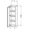 Image de Duravit Lc1179r5555 Lc Hhs 500x363x1320 Oe Marbré Mt