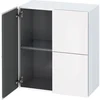 Image de Duravit Lc117705555 Lc Hhs 700x363x800 Portes : 2 Ei