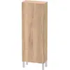 Image de Duravit L-Cube armoires mi-hautes, 1 porte charnière à gauche, 500x243x1320mm, LC1169L5555