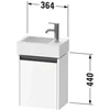 Image de Duravit K25071r55550000 Ketho2 Wtu Wh 364x238x440  uf