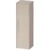 Image de Duravit D-Code Armoire mi-haute, 1 porte avec butée à droite, 400x360x1320mm, avec poignée, DC1338R10910000