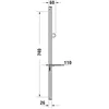 Image de Duravit Uv0600015005 Barre De Douche Avec Tablette 800 Mm, Chrome