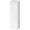 Image de Duravit D-Code Armoire mi-haute, 1 porte avec butée à gauche, 400x360x1320mm, avec poignée, DC1338L10180000