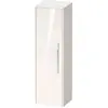 Image de Duravit D-Code Armoire mi-haute, 1 porte avec butée à gauche, 400x360x1320mm, avec poignée, DC1338L10220000