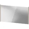 Image de Duravit D-Code Miroirs, champ lumineux LED en haut, 1200x700mm, interrupteur externe nécessaire, 9 W, DC7079091910000