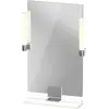 Image de Duravit Sivida miroir, chrome, 450x36x650mm, éclairage à poser, interrupteur à détecteur, raccordement au réseau, SV7420010180000