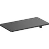 Image de Duravit Tablette Pour Barre De Douche, 210x115x60mm, Noir Mat,