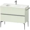 Image de Duravit Sivida bâti-support pour lavabo, 2 tiroirs, poignée profilée chromée, 1010x477x592mm, pour Sivida, SV4652010HH0000