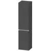 Image de Duravit Sivida armoire haute, poignée profilée chromée, charnières à droite, 2 portes, 400x374x1440mm, SV1370R10490000