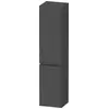 Image de Duravit Sivida Armoire haute, poignée noire diamant mat, charnières à droite, 2 portes, 400x374x1440mm, SV1370RBD490000