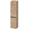 Image de Duravit Sivida Armoire haute, poignée noire diamant mat, charnières à droite, 2 portes, 400x374x1440mm, SV1370RBD550000