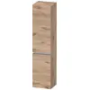 Image de Duravit Sivida armoire haute, poignée profilée chromée, charnières à gauche, 2 portes, 400x374x1440mm, SV1370L10550000