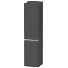 Image de Duravit Sivida armoire haute, poignée profilée chromée, charnières à gauche, 2 portes, 400x374x1440mm, SV1370L10490000