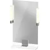 Image de Duravit Sivida miroir, chrome, 450x36x650mm, éclairage à poser, interrupteur à détecteur, raccordement au réseau, SV7420010220000