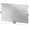 Image de Duravit Sivida miroir, chrome, 1050x36x650mm, éclairage à poser, interrupteur à détecteur, raccordement au réseau, SV7423010180000