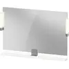 Image de Duravit Sivida miroir, chrome, 1050x36x650mm, éclairage à poser, interrupteur à détecteur, raccordement au réseau, SV7423010220000