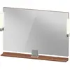 Image de Duravit Sivida miroir, chrome, 1050x36x650mm, éclairage à poser, interrupteur à détecteur, raccordement au réseau, SV7423010790000