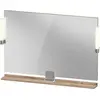 Image de Duravit Sivida miroir, chrome, 1050x36x650mm, éclairage à poser, interrupteur à détecteur, raccordement au réseau, SV7423010550000