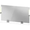 Image de Duravit Sivida miroir, chrome, 1250x36x650mm, éclairage à poser, interrupteur à détecteur, raccordement au réseau, SV7424010180000