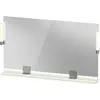 Image de Duravit Sivida miroir, chrome, 1250x36x650mm, éclairage à poser, interrupteur à détecteur, raccordement au réseau, SV7424010HH0000