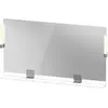 Image de Duravit Sivida miroir, chrome, 1330x36x650mm, éclairage à poser, interrupteur à détecteur, raccordement au réseau, SV7425010180000