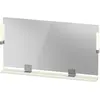 Image de Duravit Sivida miroir, chrome, 1330x36x650mm, éclairage à poser, interrupteur à détecteur, raccordement au réseau, SV7425010HH0000