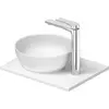 Image de Set de lavabos Duravit Sivida rond avec console 410x330x123mm, 2680223200