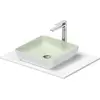 Image de Duravit Sivida Set lavabos rectangulaires incl. console 680x500x123mm, 268017FG00