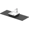 Image de Duravit Sivida Set lavabos rectangulaires incl. console 1280x500x123mm, 268020FI00