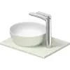 Image de Set de lavabos Duravit Sivida rond avec console 410x330x123mm, 268022FH00