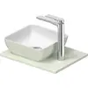 Image de Duravit Sivida Set lavabos rectangulaires incl. console 410x330x123mm, 268023FH00