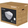 Image de Ensemble De Wc Duravit D-code Suspendu, Durafix, Rimless, Siège