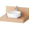 Image de Console Balcoon Duravit rectangulaire, 1 découpe au centre , 800x550x370mm, BA90560IHIH0000