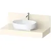 Image de Console Balcoon Duravit rectangulaire, 1 découpe au centre , 1000x550x370mm, BA90570IDID0000