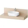 Image de Console Balcoon Duravit rectangulaire, 1 découpe au centre , 1200x550x370mm, BA90580IEIE0000