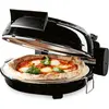 Image de GOURMETmaxx Appareil à pizza avec réglage de la température, pierre à pizza amovible incluse