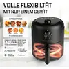 Image de GOURMETmaxx Friteuse à air chaud avec 2,3 l & 1000 watts - incl. minuterie & 8 fonctions