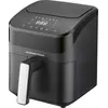 Image de Friteuse à air chaud numérique GOURMETmaxx | 4L Airfryer avec minuterie & écran tactile | Friteuse avec fonctions & programmes polyvalents | Friture à économie d'énergie, presque sans huile | Mini-four - 1400 W *