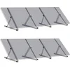 Image de Support de panneau solaire en aluminium Zelsius, de 0 à 90 degrés, pour quatre panneaux, barre de support 71 cm