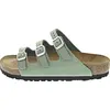 Image de Chaussures Birkenstock pour femme, modèle 1030319 Florida, couleur vert "puresage", référence PE26, taille 40