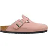 Image de Sabots Birkenstock Boston Suede Leather pour Uni