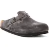 Image de Birkenstock Boston Bs, couleur Charcoal | Coupe standard   7,5 UK - 41 EU - 10/10,5 F & 8/8,5 M US / Charcoal