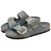 Image de Chaussures Birkenstock pour femme 1032071 Arizona Bigbuck Basalgre PE26, taille : 40