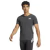 Image de Adidas Adizero T-shirt Homme - T-Shirts, Noir - Taille L - Poly Mesh