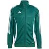 Image de Veste d'entraînement adidas Tiro 24, taille XS, couleur vert foncé/blanc